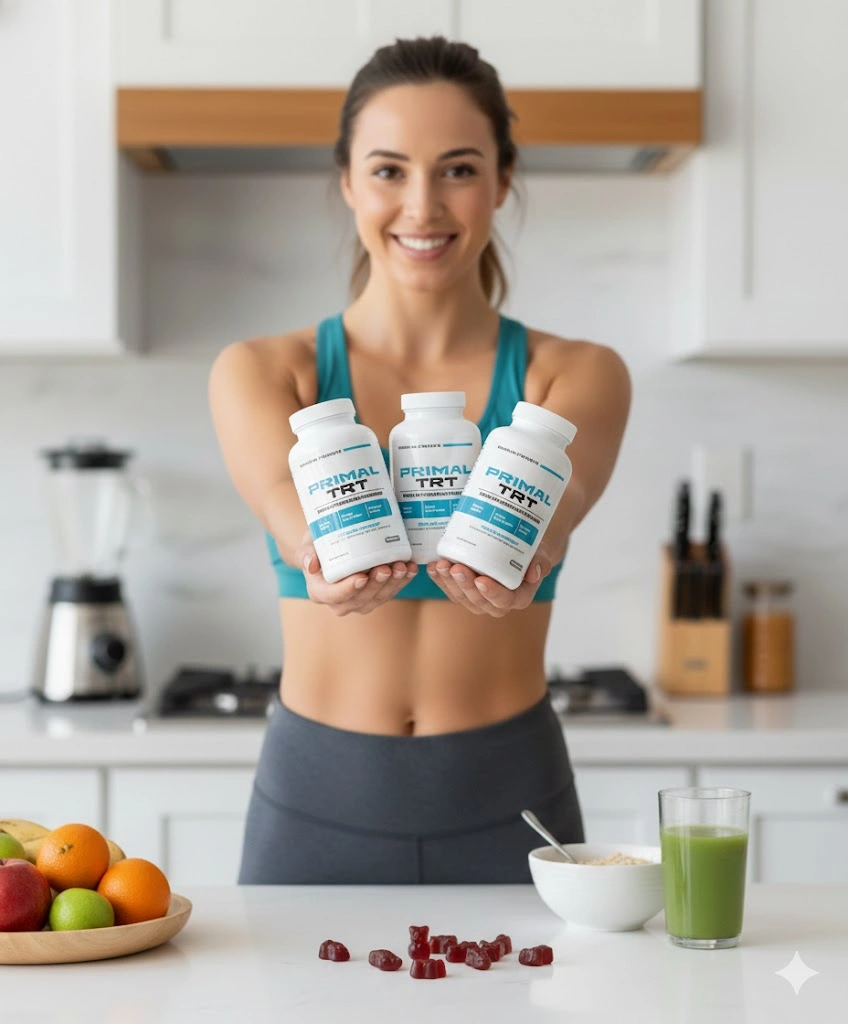 PrimalTRT Supplement Bottles